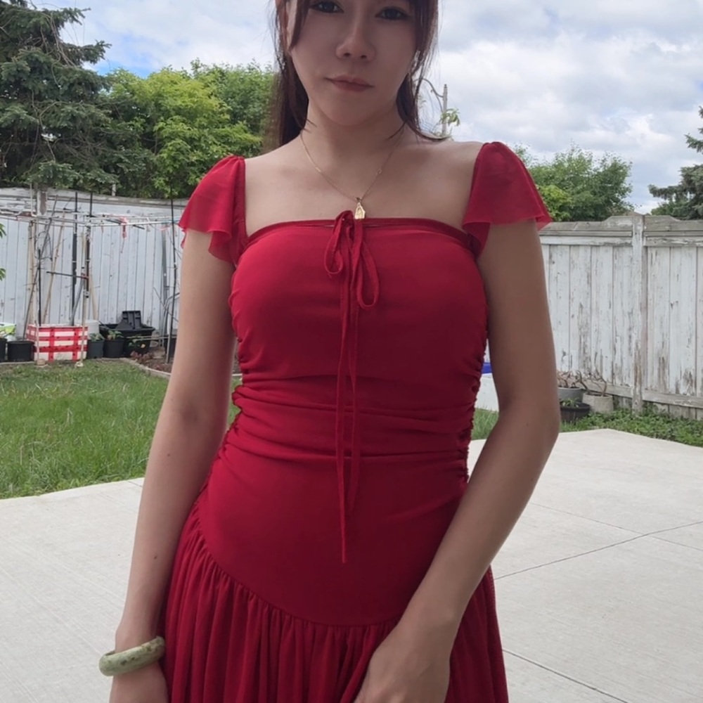 Elegant Red Dress